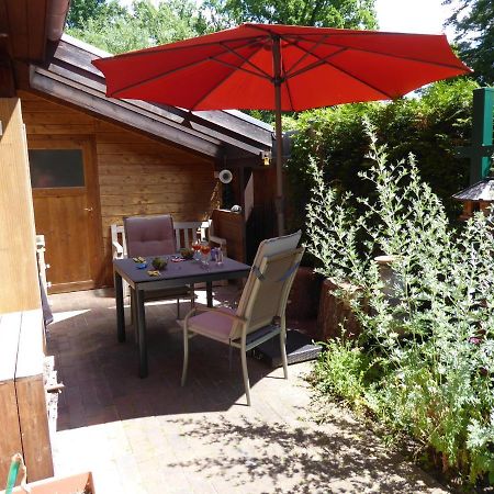 Ruhiges Ferienhaus Wandlitz Dış mekan fotoğraf