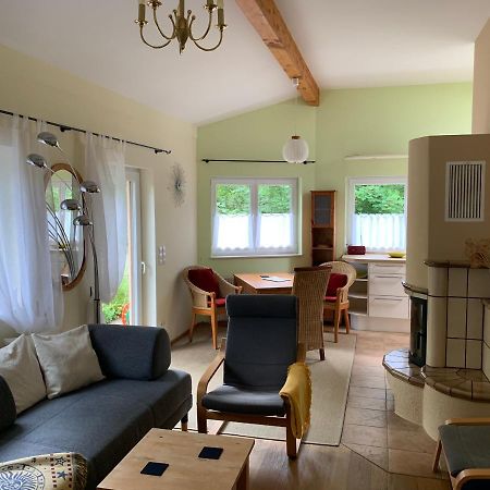Ruhiges Ferienhaus Wandlitz Dış mekan fotoğraf