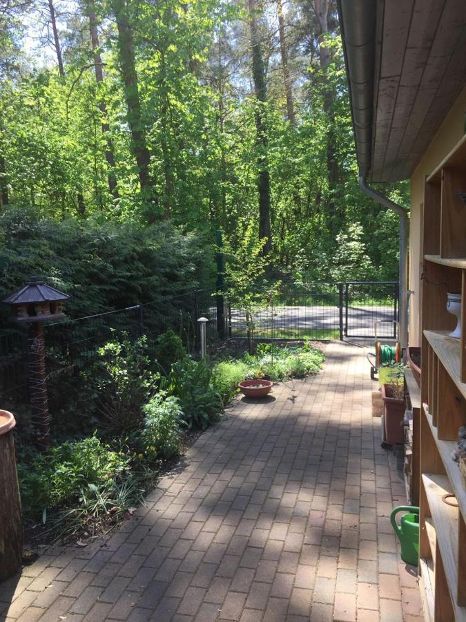 Ruhiges Ferienhaus Wandlitz Dış mekan fotoğraf