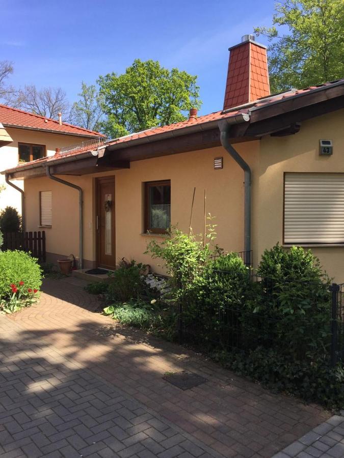 Ruhiges Ferienhaus Wandlitz Dış mekan fotoğraf