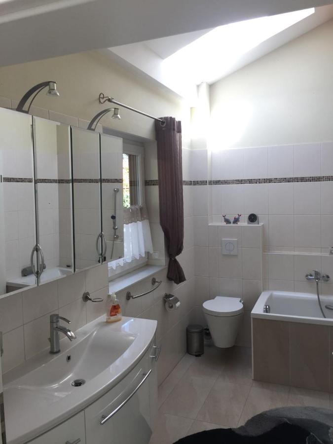 Ruhiges Ferienhaus Wandlitz Dış mekan fotoğraf