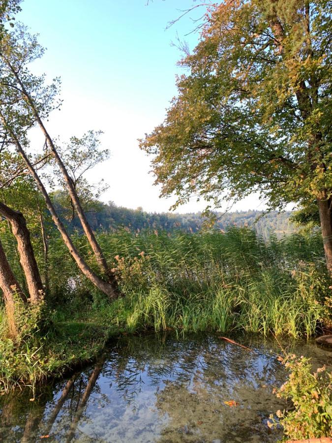Ruhiges Ferienhaus Wandlitz Dış mekan fotoğraf