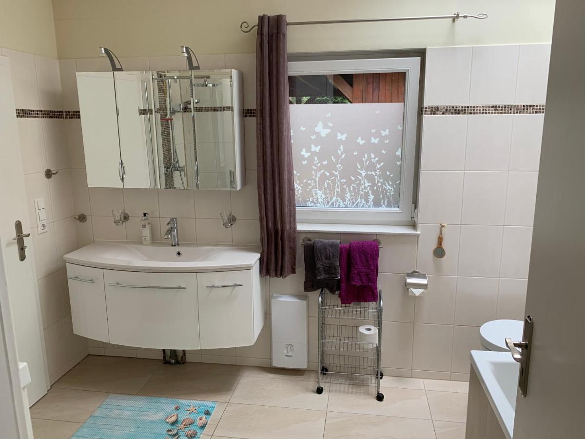 Ruhiges Ferienhaus Wandlitz Dış mekan fotoğraf